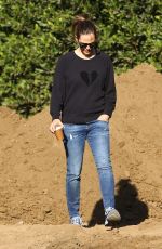 JENNIFER GARNER at a Construction Site in Brentwood 02/24/2020