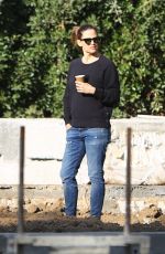 JENNIFER GARNER at a Construction Site in Brentwood 02/24/2020