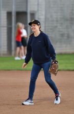 JENNIFER GARNER at a Playground in Los Angeles 02/25/2020