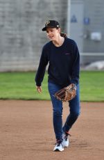 JENNIFER GARNER at a Playground in Los Angeles 02/25/2020