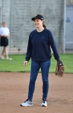 JENNIFER GARNER at a Playground in Los Angeles 02/25/2020