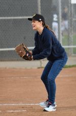 JENNIFER GARNER at a Playground in Los Angeles 02/25/2020