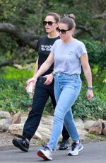 JENNIFER GARNER Out Hiking in Los Angeles 02/28/2020