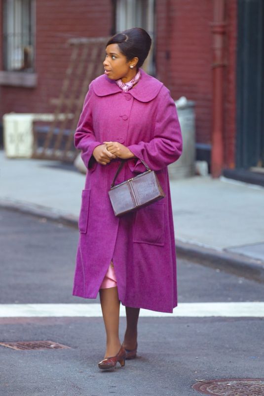 JENNIFER HUDSON as Aretha Franklin on the Set of Rrespect 02/14/2020