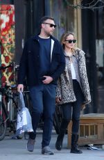 JENNIFER LAWRENCE and Cooke Maroney Out in New York 02/25/2020