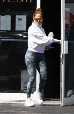 JENNIFER LOPEZ and Alex Rodriguez Arrives at a Gym in Miami 02/27/2020
