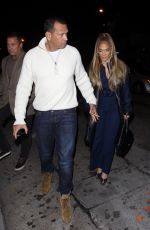 JENNIFER LOPEZ and Alex Rodriguez at Craig