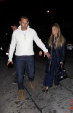 JENNIFER LOPEZ and Alex Rodriguez at Craig
