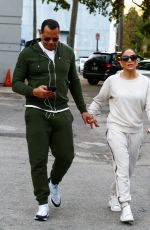 JENNIFER LOPEZ and Alex Rodriguez Out in Miami 02/23/2020