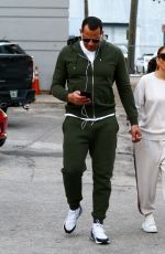 JENNIFER LOPEZ and Alex Rodriguez Out in Miami 02/23/2020