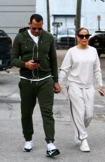 JENNIFER LOPEZ and Alex Rodriguez Out in Miami 02/23/2020