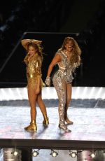 JENNIFER LOPEZ and SHAKIRA Performs at Super Bowl LIV Halftime Show in Miami 02/02/2020
