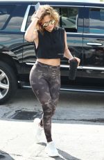 JENNIFER LOPEZ Arrives at a Gym in Miami 02/26/2020