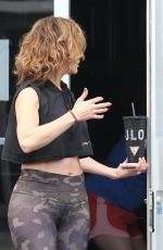 JENNIFER LOPEZ Arrives at a Gym in Miami 02/26/2020