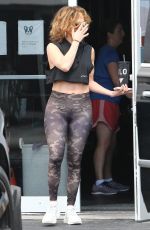 JENNIFER LOPEZ Arrives at a Gym in Miami 02/26/2020