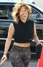 JENNIFER LOPEZ Arrives at a Gym in Miami 02/26/2020