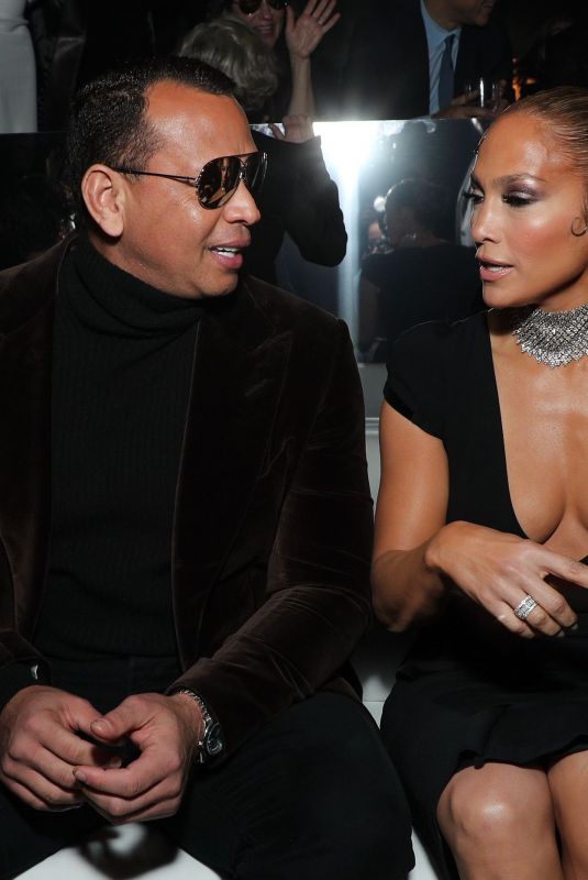 JENNIFER LOPEZ at Tom Ford Fashion Show in Los Angeles 02/07/2020