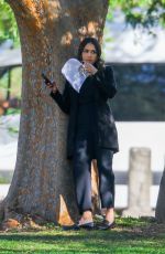 JESSICA ALBA and GABRIELLE UNION on the Set fo L.A.