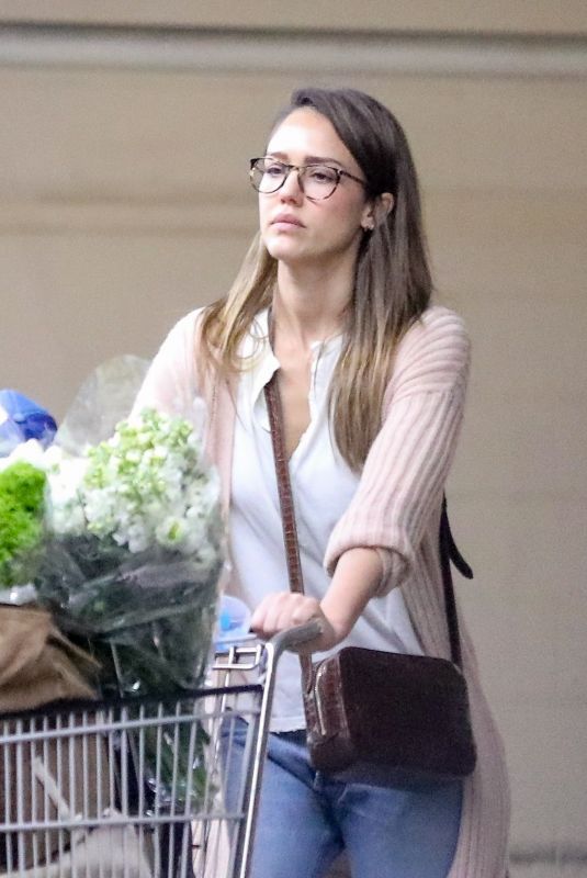 JESSICA ALBA Out Shopping in Beverly Hills 02/01/2020