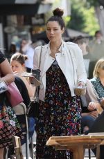 JESSICA BIEL Out for Lunch in Los Angeles 02/28/2020