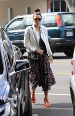 JESSICA BIEL Out for Lunch in Los Angeles 02/28/2020