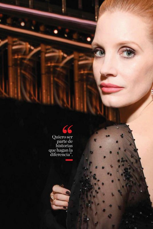 JESSICA CHASTAIN in Vanidades Magazine, Mexico February 2020