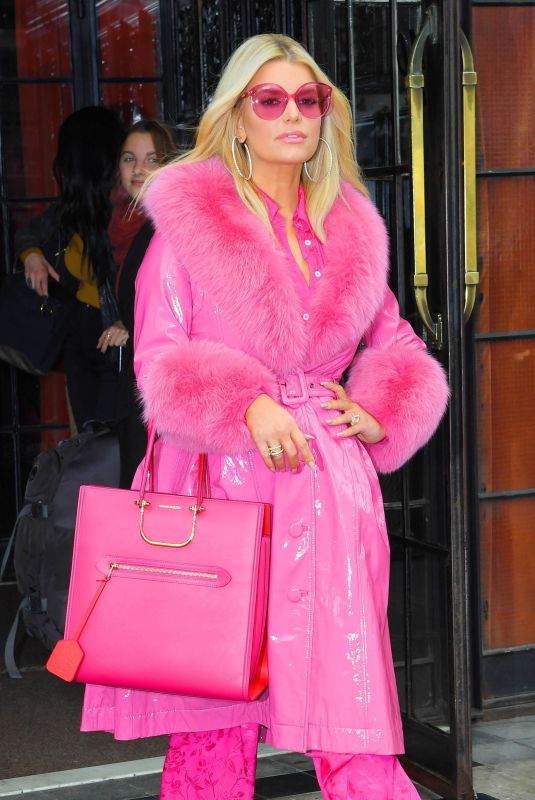 JESSICA SIMPSON at Buzzfeed in New York 02/04/2020