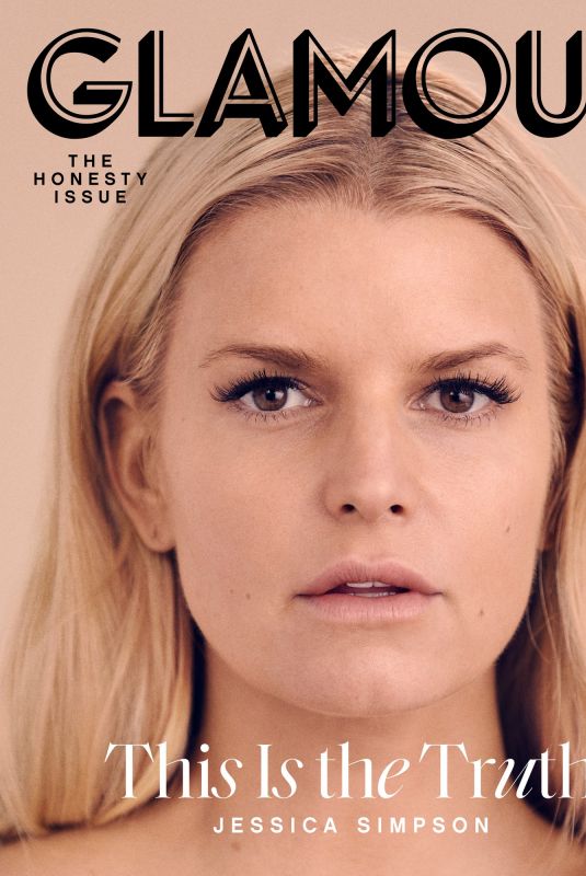 JESSICA SIMPSON in Glamour Magazine, Honesty Issue 2020