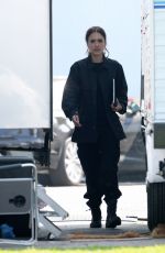JHESSICA ALBA on the Set of L.A