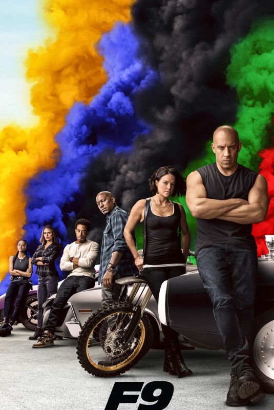 JORDANA BREWSTER, MICHELLE RODRIGUEZ and NATHALIE EMMANUEL – Fast & Furious 9 Posters and Traier