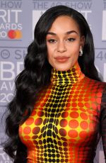JORJA SMITH at Brit Awards 2020 in London 02/18/2020