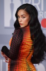 JORJA SMITH at Brit Awards 2020 in London 02/18/2020