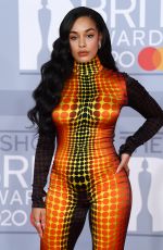 JORJA SMITH at Brit Awards 2020 in London 02/18/2020