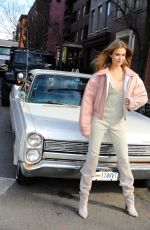 JOSEPHINE SKRIVER at a Maybelline Photoshoot in New York 02/12/2020