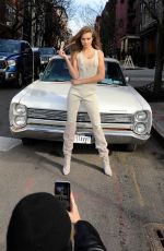 JOSEPHINE SKRIVER at a Photoshoot in New York 02/12/2020