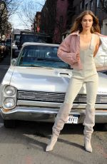 JOSEPHINE SKRIVER at a Photoshoot in New York 02/12/2020