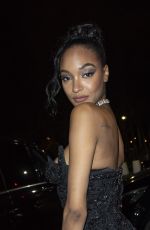 JOURDAN DUNN Arrives at CR Fashion Book x Redemption Party in Paris 02/28/2020