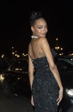 JOURDAN DUNN Arrives at CR Fashion Book x Redemption Party in Paris 02/28/2020