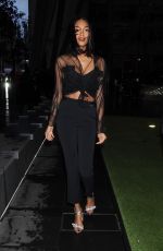 JOURDAN DUNN at David Koma Runway Show in London 02/15/2020
