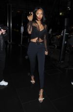 JOURDAN DUNN at David Koma Runway Show in London 02/15/2020
