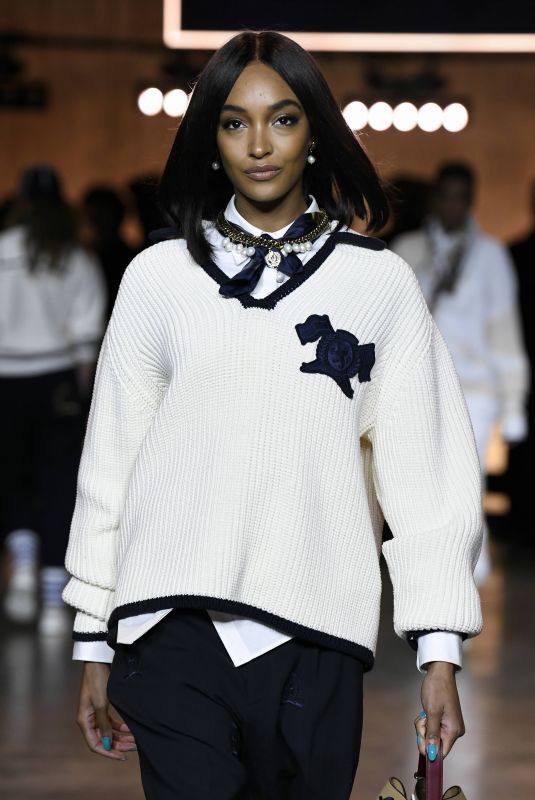 JOURDAN DUNN at TommyNow Show at London Fashion Week 02/16/2020