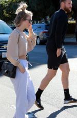 JULIANNE GOUGH Out in Los Angeles 02/01/2020