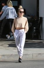 JULIANNE GOUGH Out in Los Angeles 02/01/2020