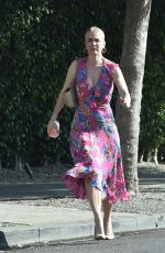 JULIANNE HOUGH Arrives at Jesse Tyler Ferguson’s Baby Shower 02/15/2020
