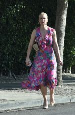 JULIANNE HOUGH Arrives at Jesse Tyler Ferguson’s Baby Shower 02/15/2020