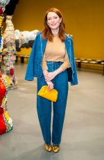 JULIANNE MOORE at Tory Burch Fall/Winter 2020 Fashion Show in New York 02/09/2020