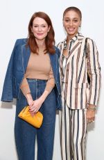 JULIANNE MOORE at Tory Burch Fall/Winter 2020 Fashion Show in New York 02/09/2020