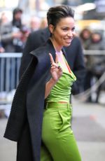 JURNEE SMOLLET-BELL Arrives at Good Morning America in New York 02/04/2020