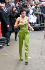 JURNEE SMOLLET-BELL Arrives at Good Morning America in New York 02/04/2020