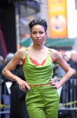 JURNEE SMOLLET-BELL Arrives at Good Morning America in New York 02/04/2020